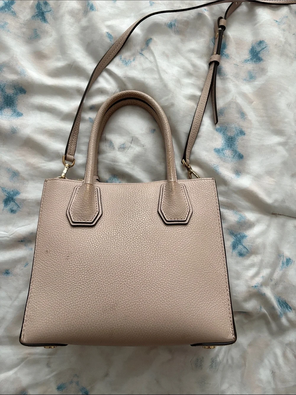 Michael Kors structured pebbled